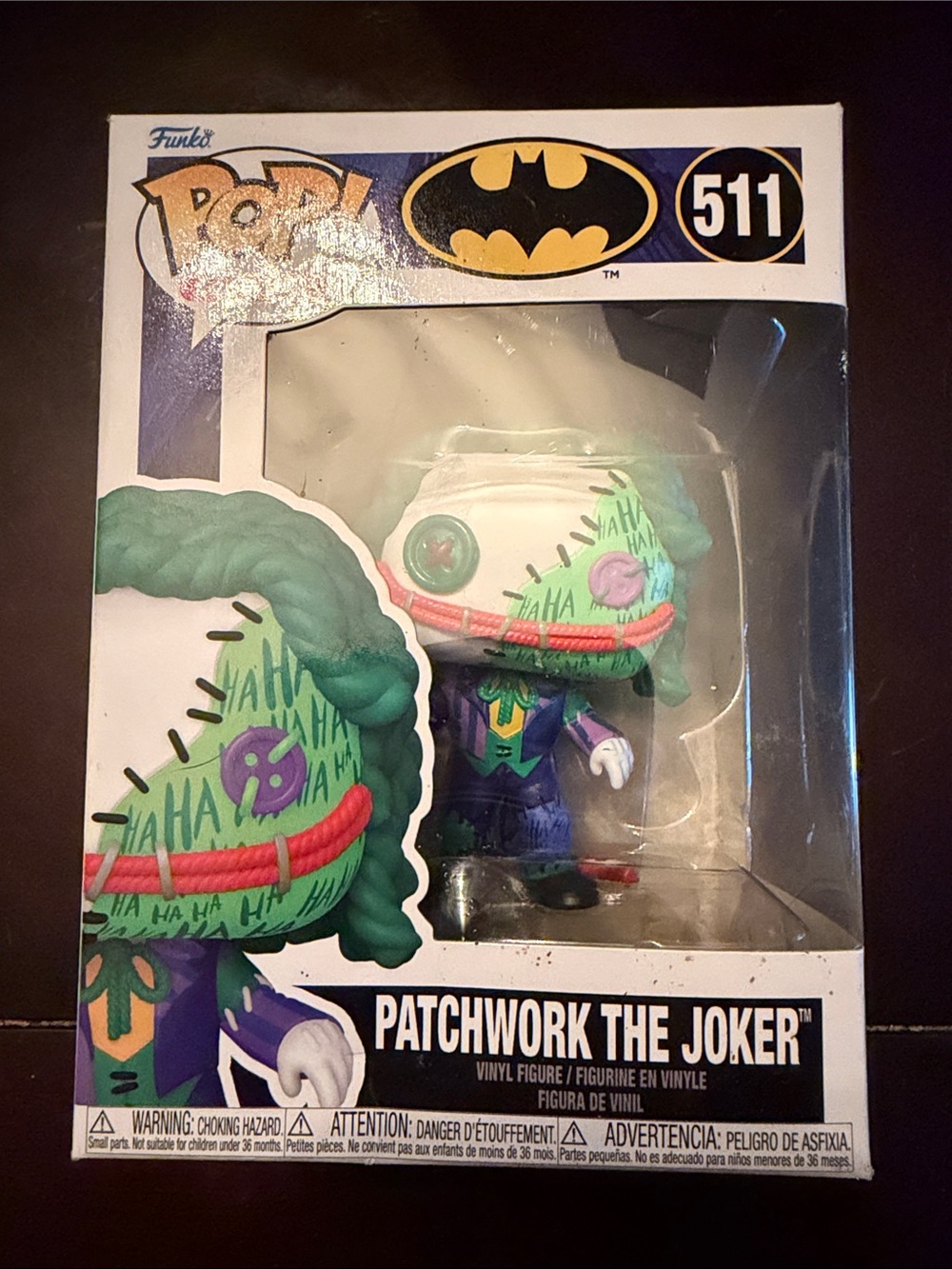 Funko Patchwork The Joker (Green, White, Purple & Red) - #511